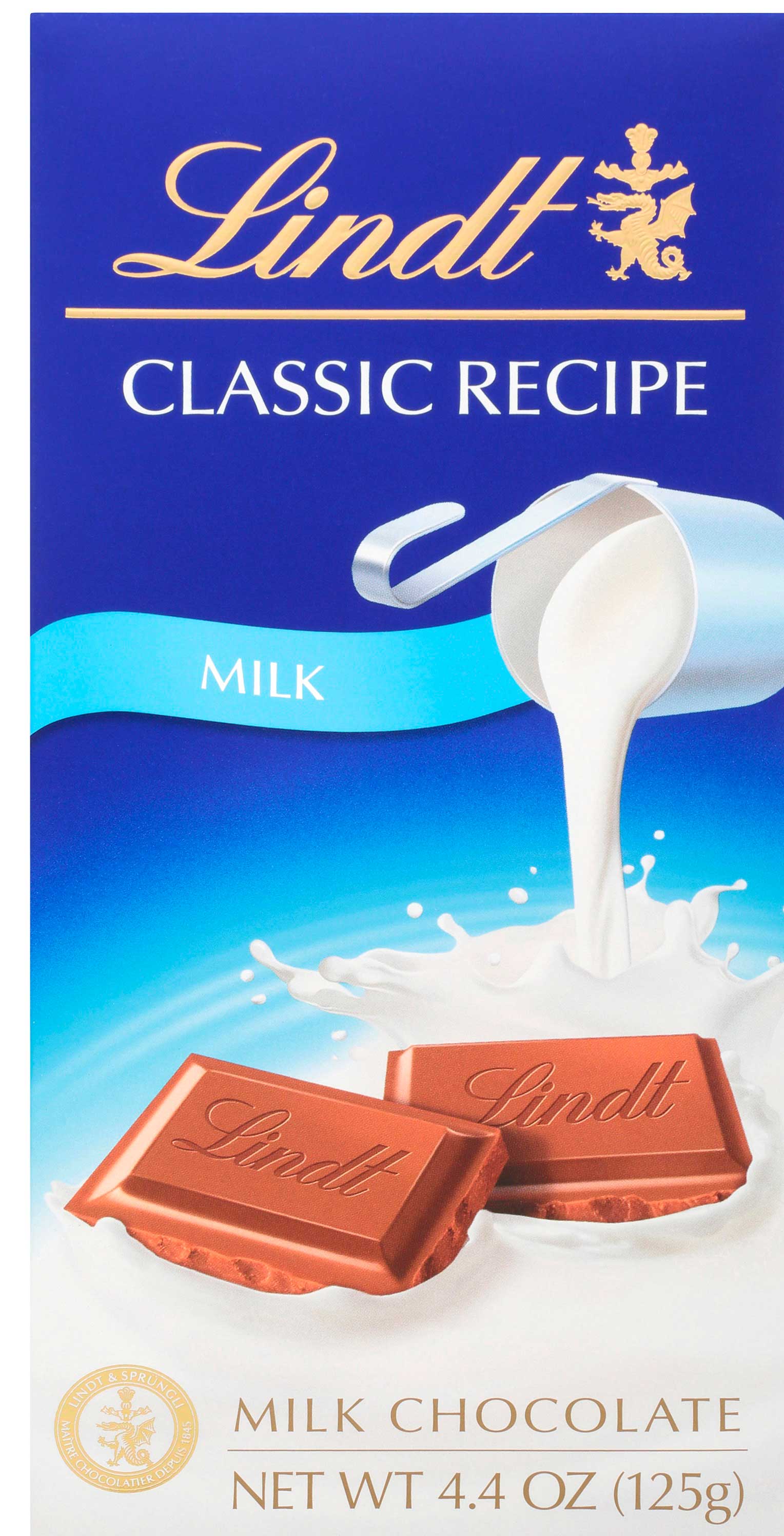 Photo of Lindt Classic Recipe Milk Chocolate Bar - 4.4oz