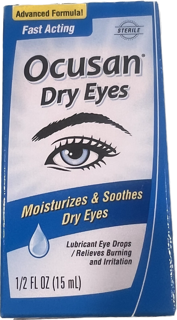 Ocusan Dry Eyes Drops 0.5oz /24 8/25