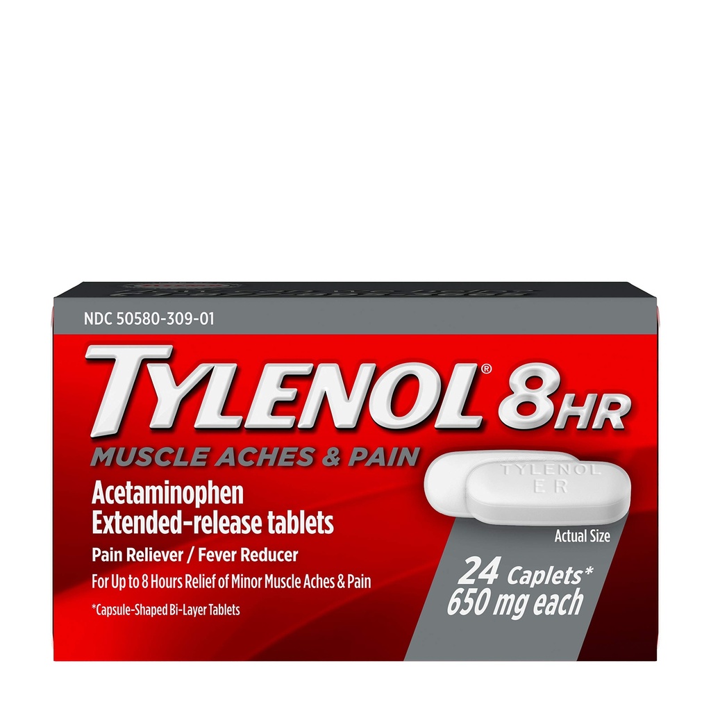 Tylenol - Muscle Aches & Pain - 24 Ct