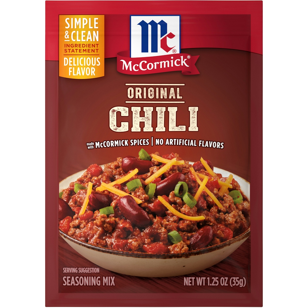 Photo of McCormick Chili Seasoning Mix Original - 1.25oz