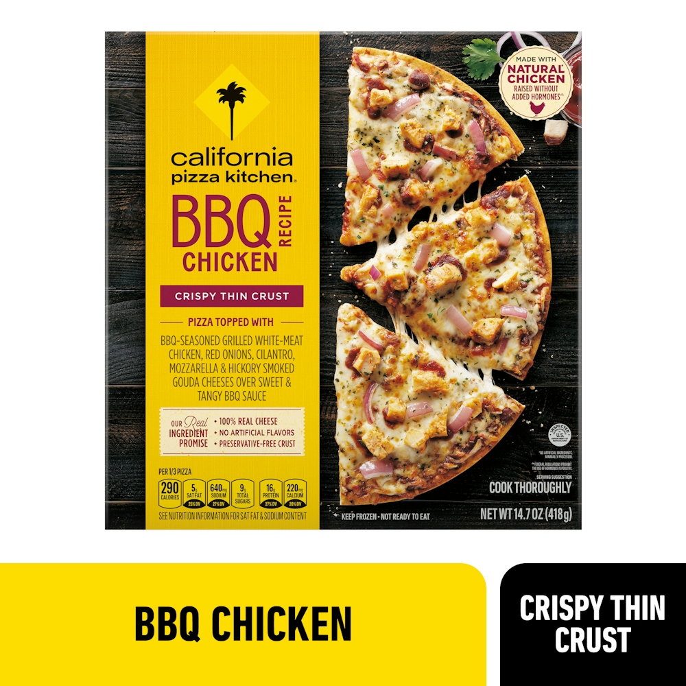 Photo of California Pizza Kitchen Thin Crust BBQ Recipe Chicken Frozen - 14.7oz