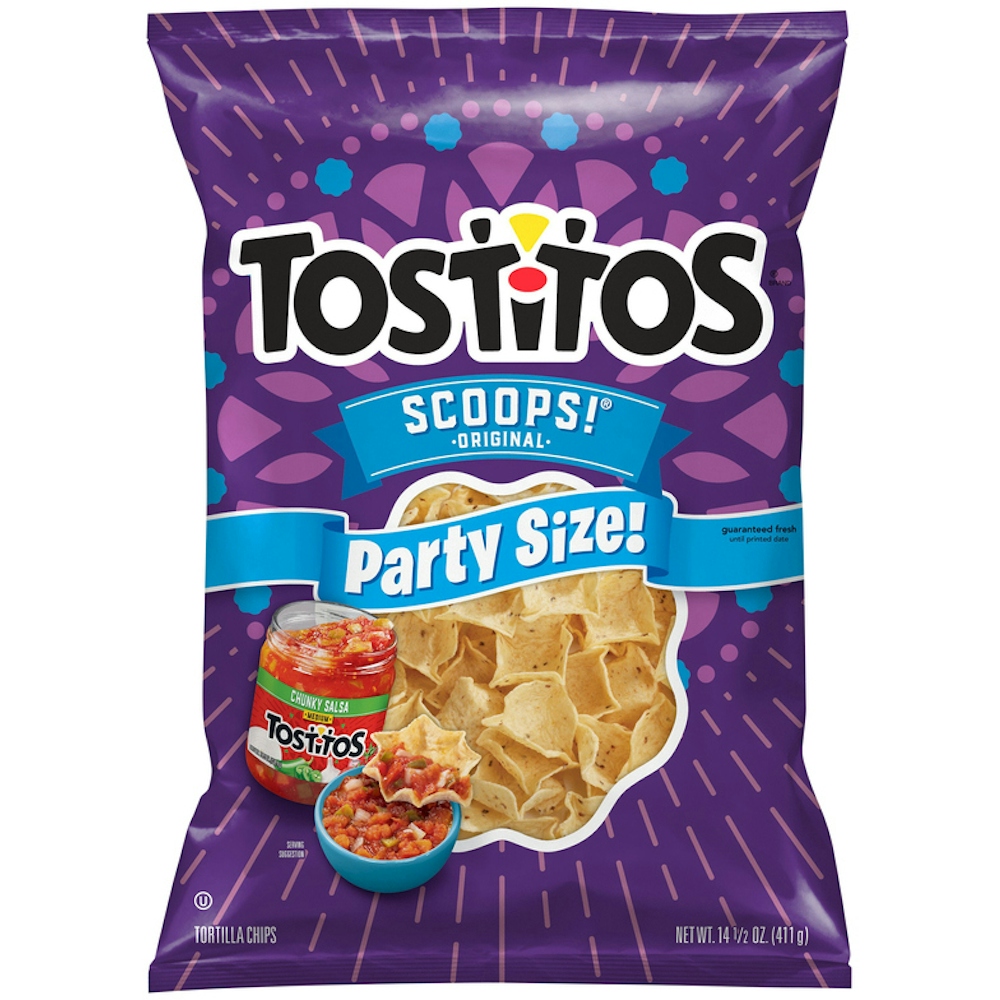 Photo of Tostitos Tortilla Chips, Original, Scoops, Party Size 14.5 Oz