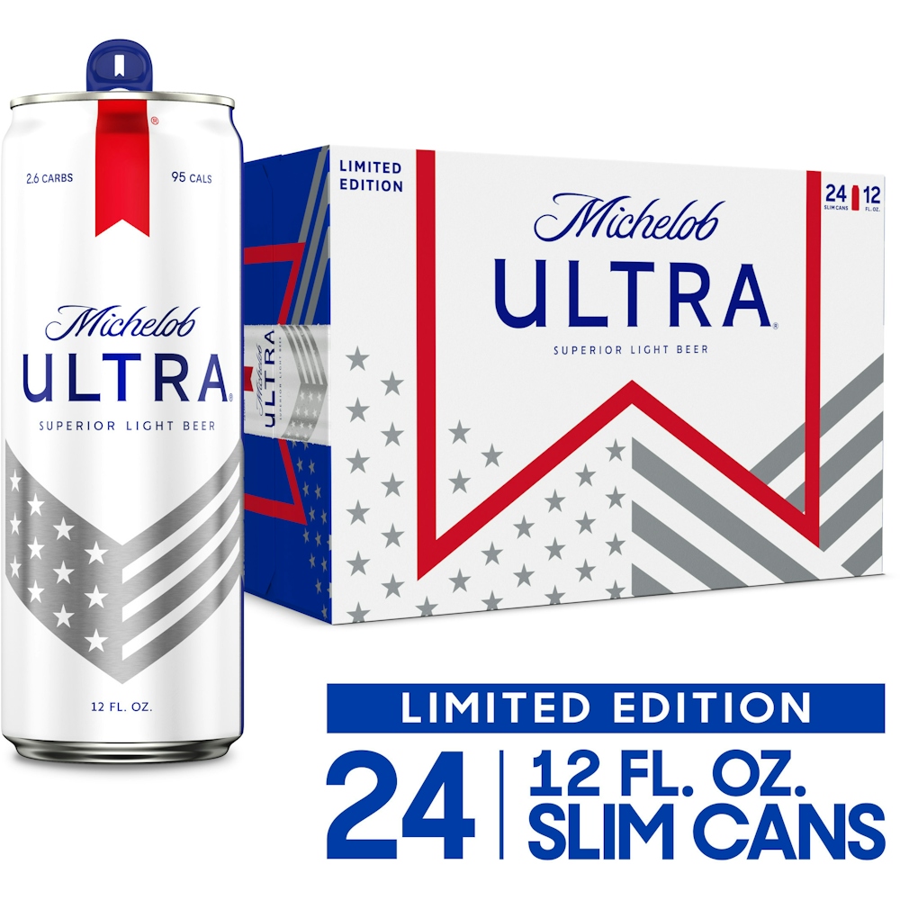 Photo of Michelob Ultra Superior American Light Lager Beer 24 Pack, 12 Fl Oz Cans
