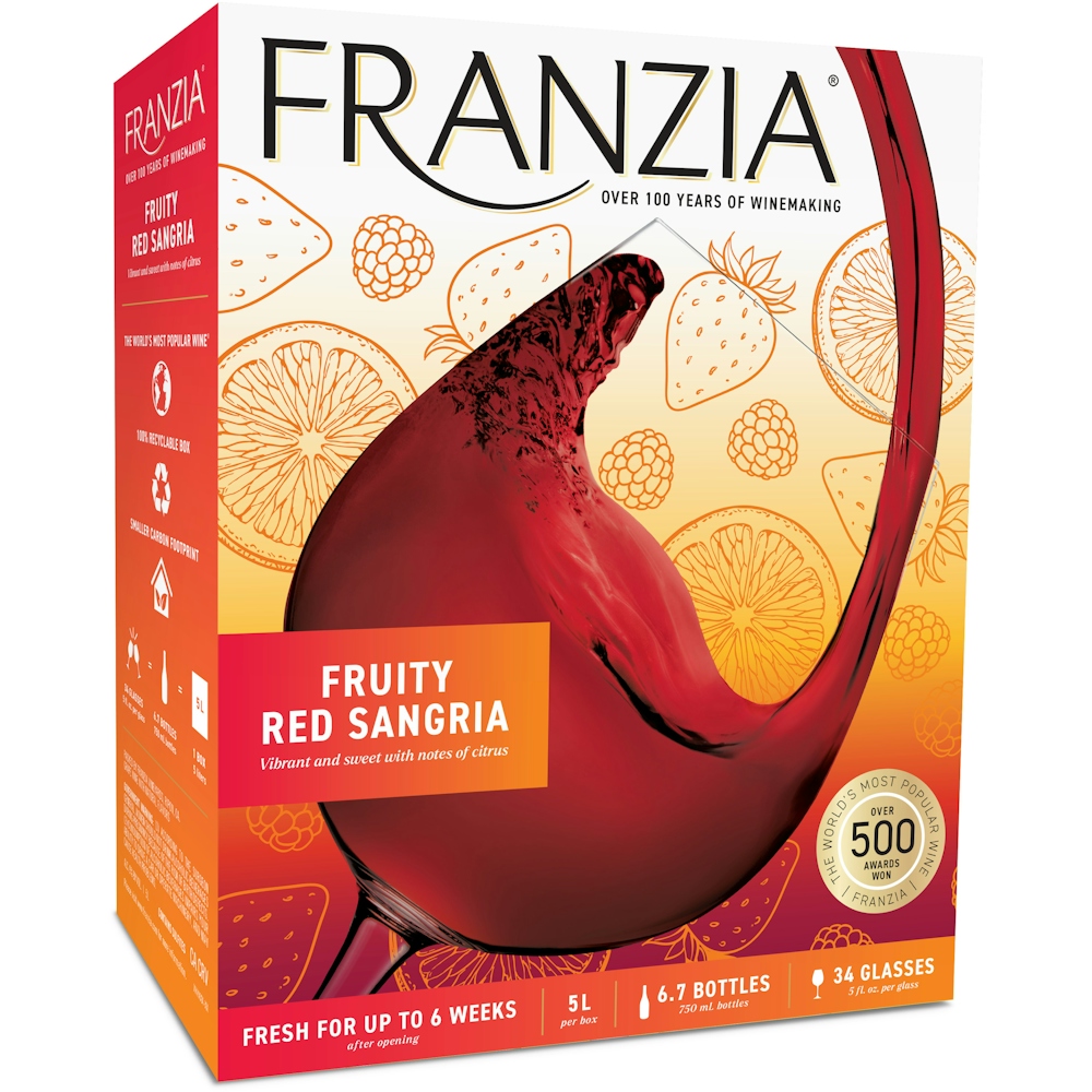 Photo of Franzia House Wine Favorites Fruity Red Sangria Box