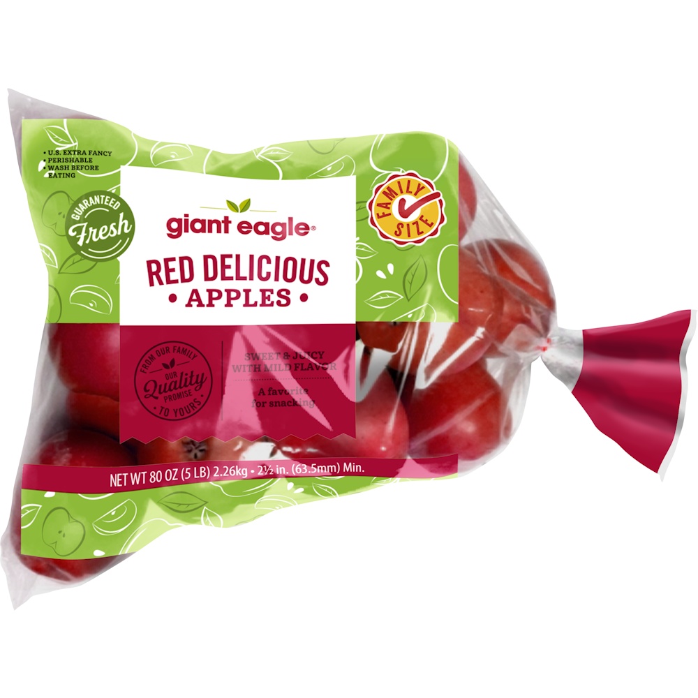 Giant Eagle, Red Delicious Apples