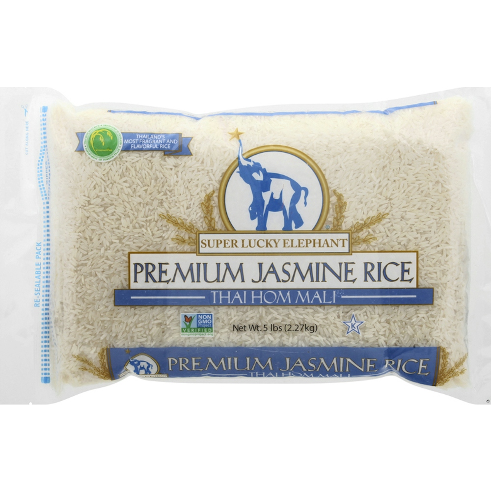 Photo of Super Lucky Elephant Premium Jasmine Rice 5 Lb