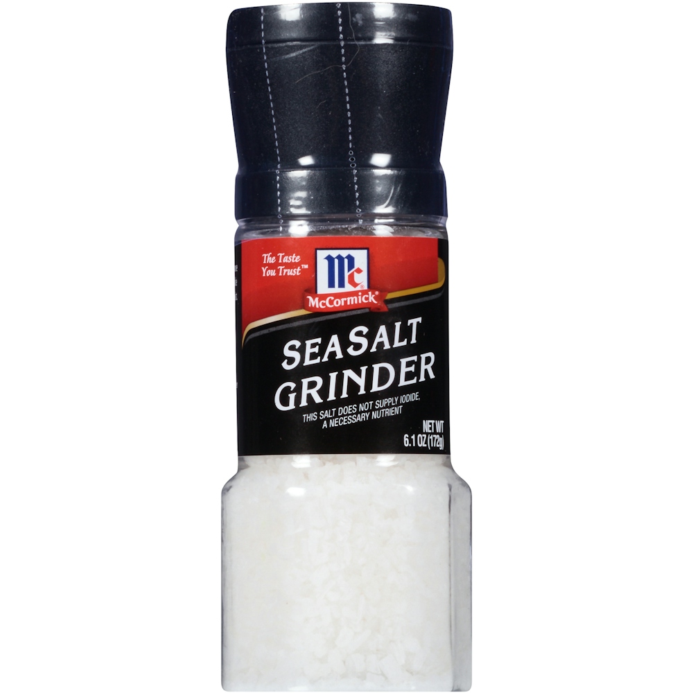 Photo of McCormick Grinders Sea Salt Grinder, 6.1 Oz