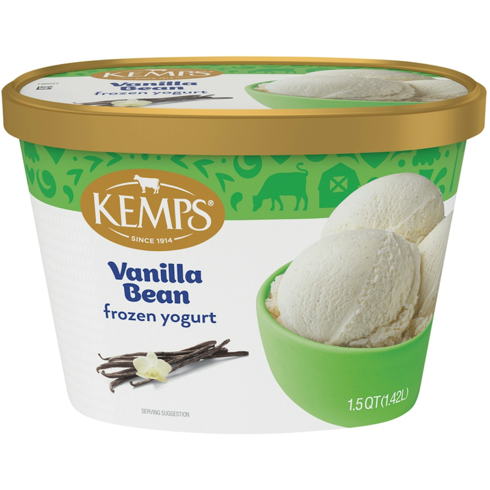 Smooth & Creamy Frozen Yogurt, Vanilla Bean