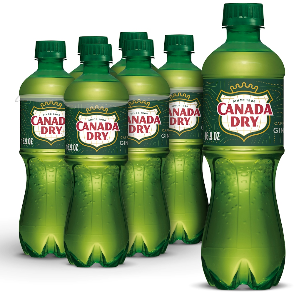 Photo of Canada Dry Ginger Ale Soda Bottles - 6pk/16.9 Fl Oz
