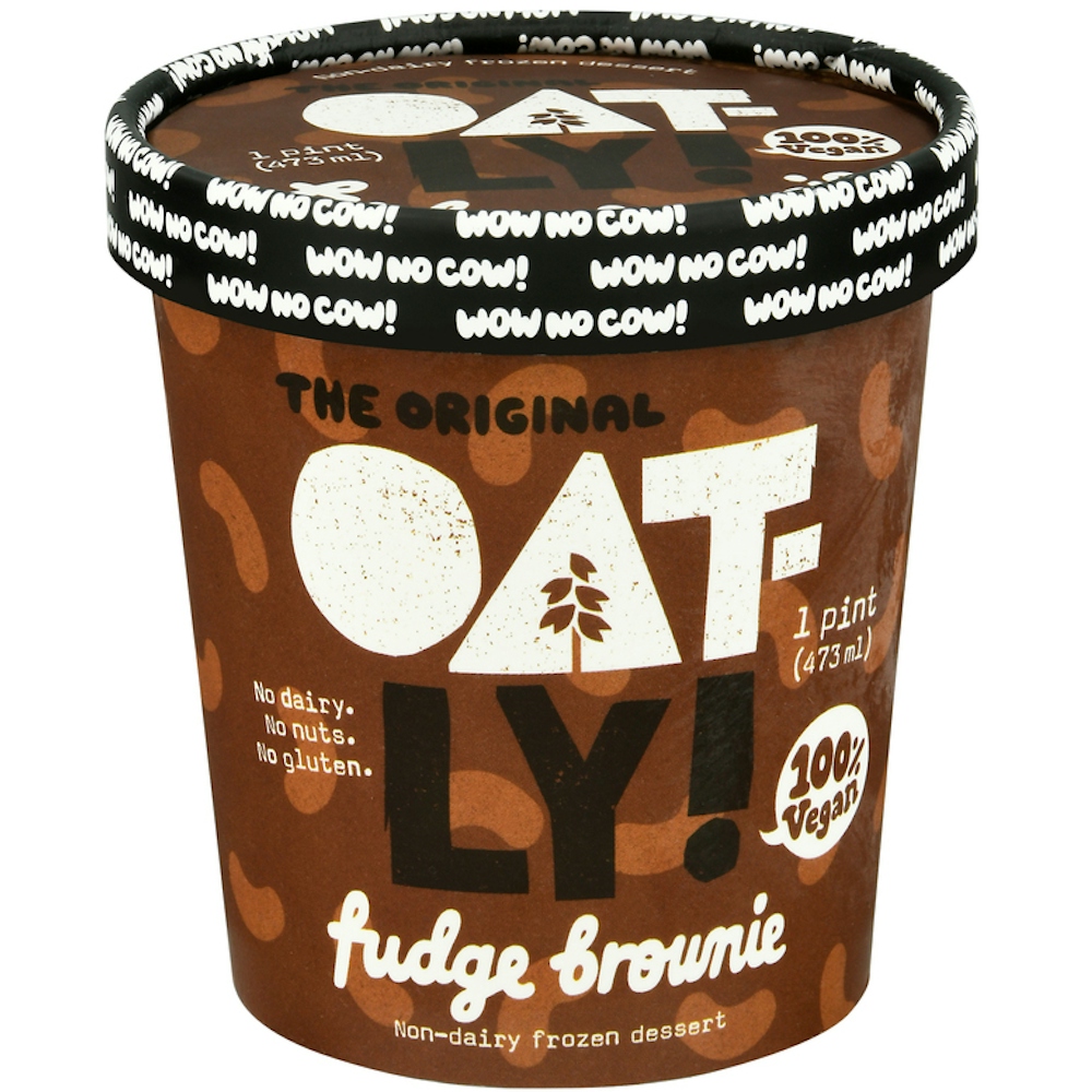 Photo of Oatly Frozen Dessert, Non Dairy, Fudge Brownie 1 Pt
