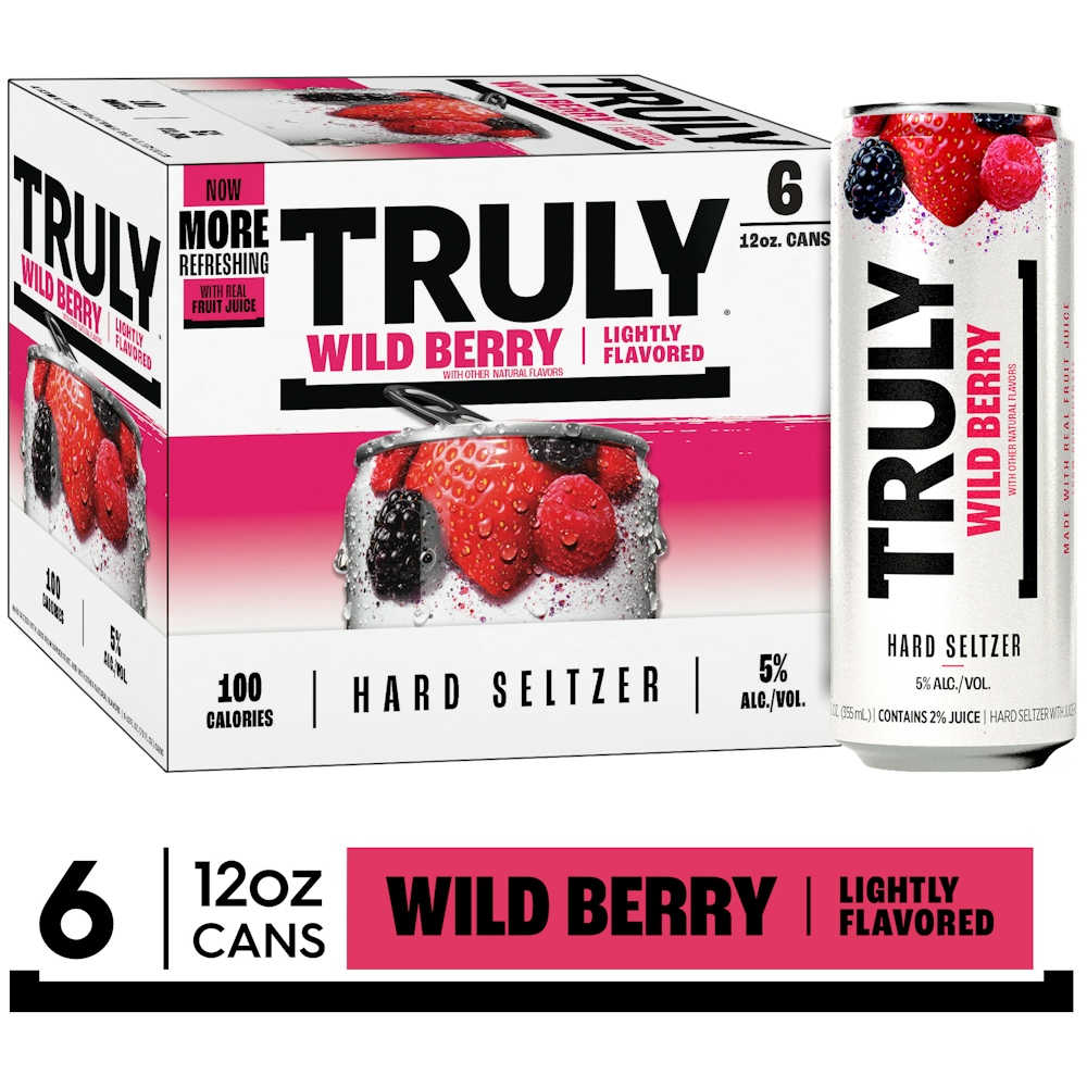 Photo of Truly Spiked & Sparkling Seltzer Wild Berry 6Pk Cans