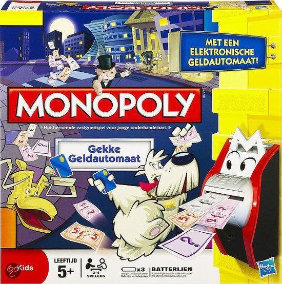Parker Monopoly Gekke Geldautomaat