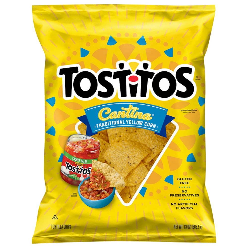 Photo of Tostitos Tortilla Chips, Cantina, Traditional Yellow Corn, 13 Ounce