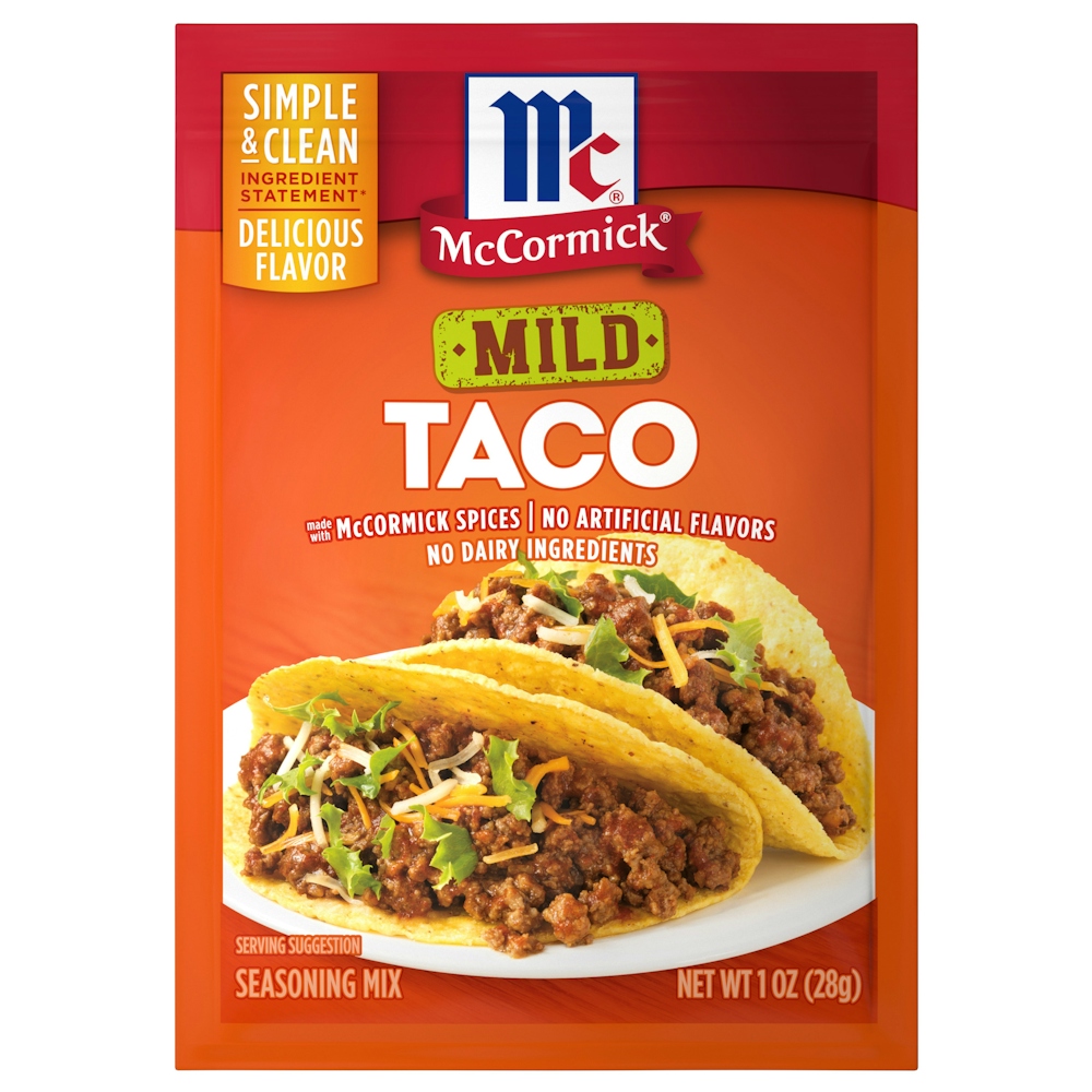 Photo of McCormick Mild Taco Seasoning Mix 1oz