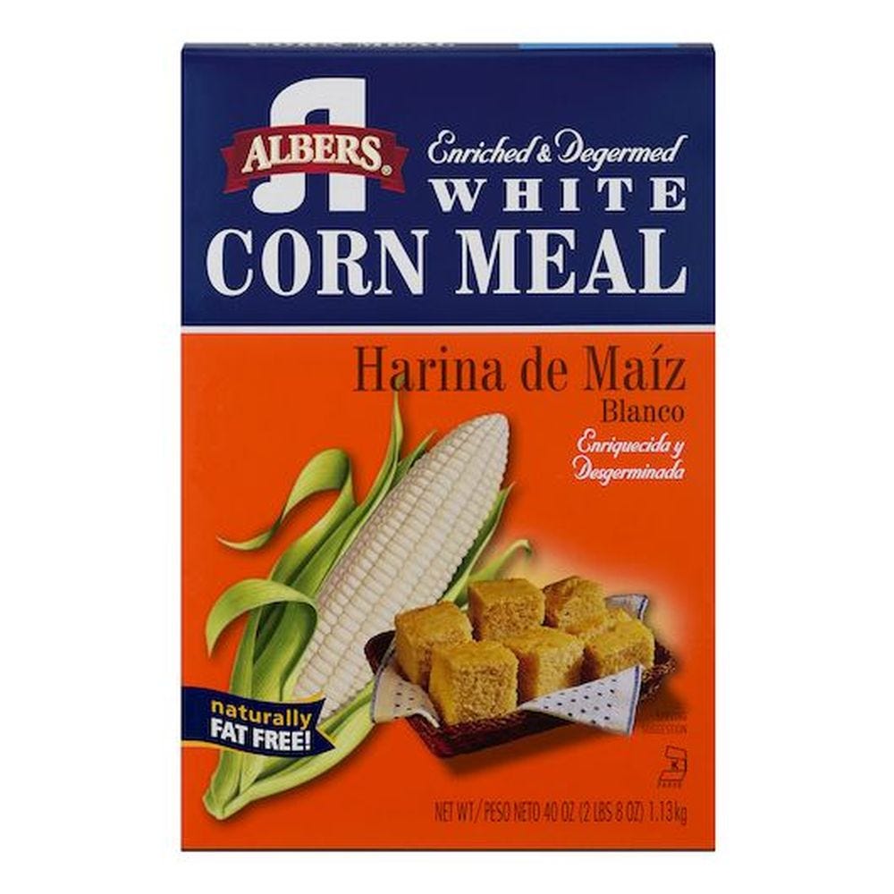 Albers Corn Meal, White