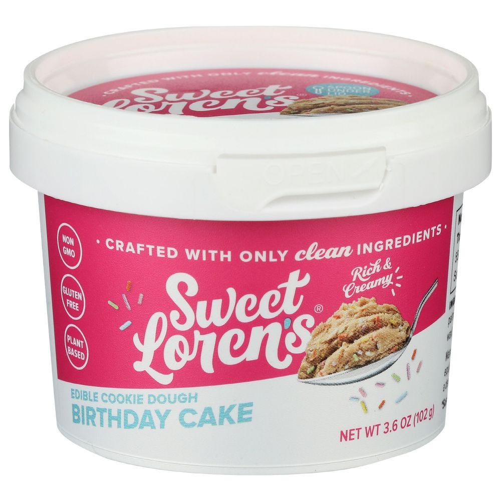 Birthday Cake Edible Cookie Dough, Birthday Cake
