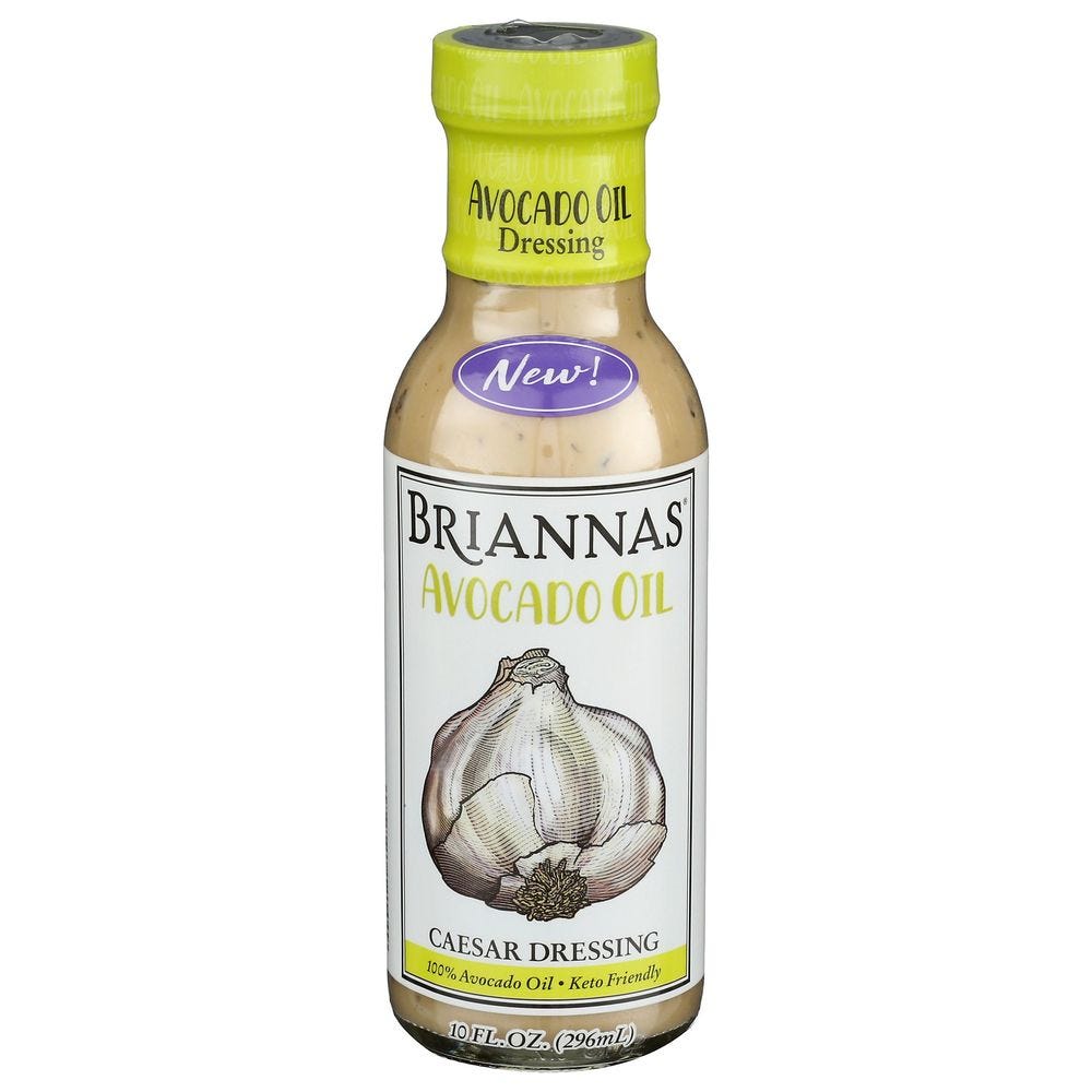 Brianna's Avocado Oil Caesar Dressing 10 Fl Oz