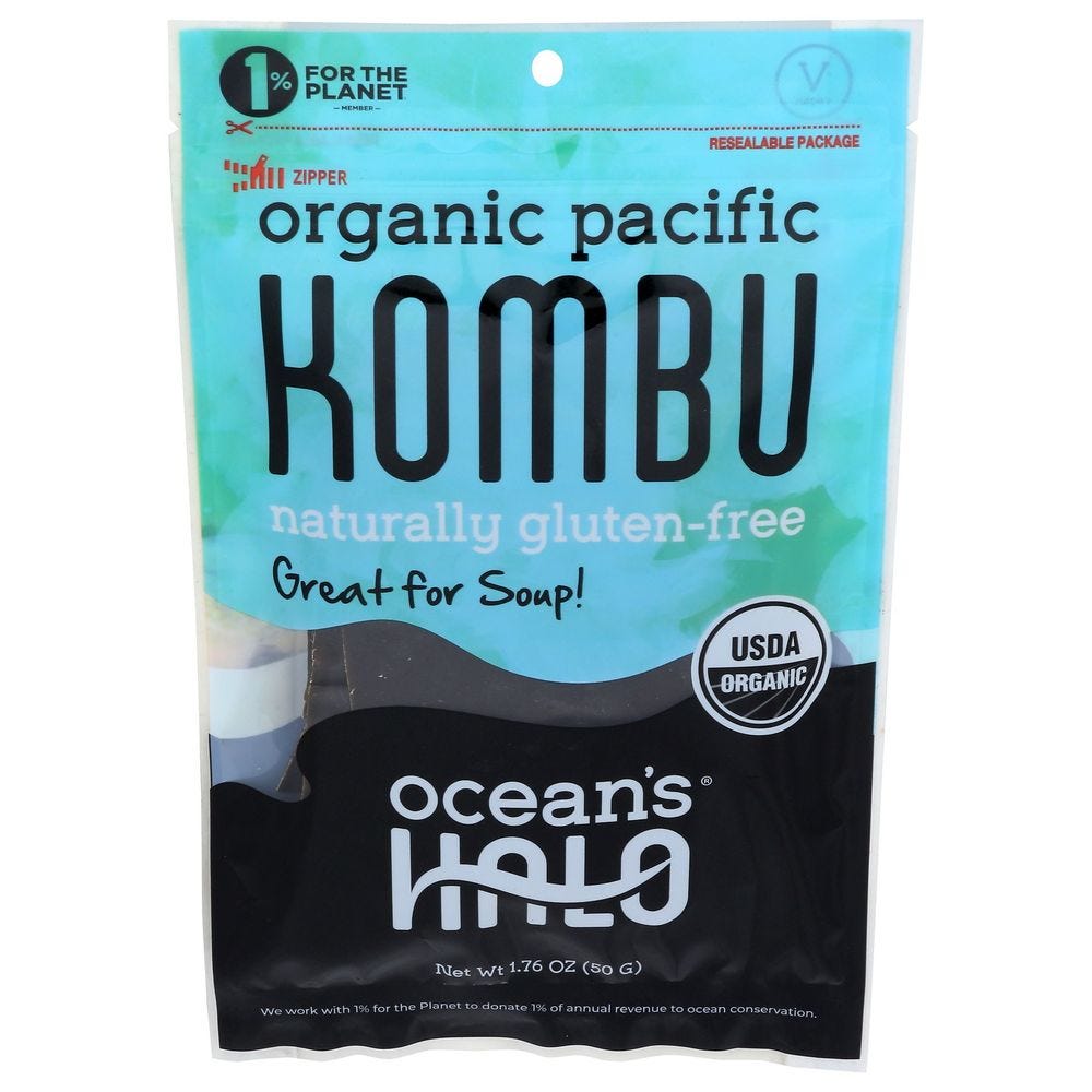 Photo of Ocean's Halo Pacific Kombu, Organic 1.76 Oz