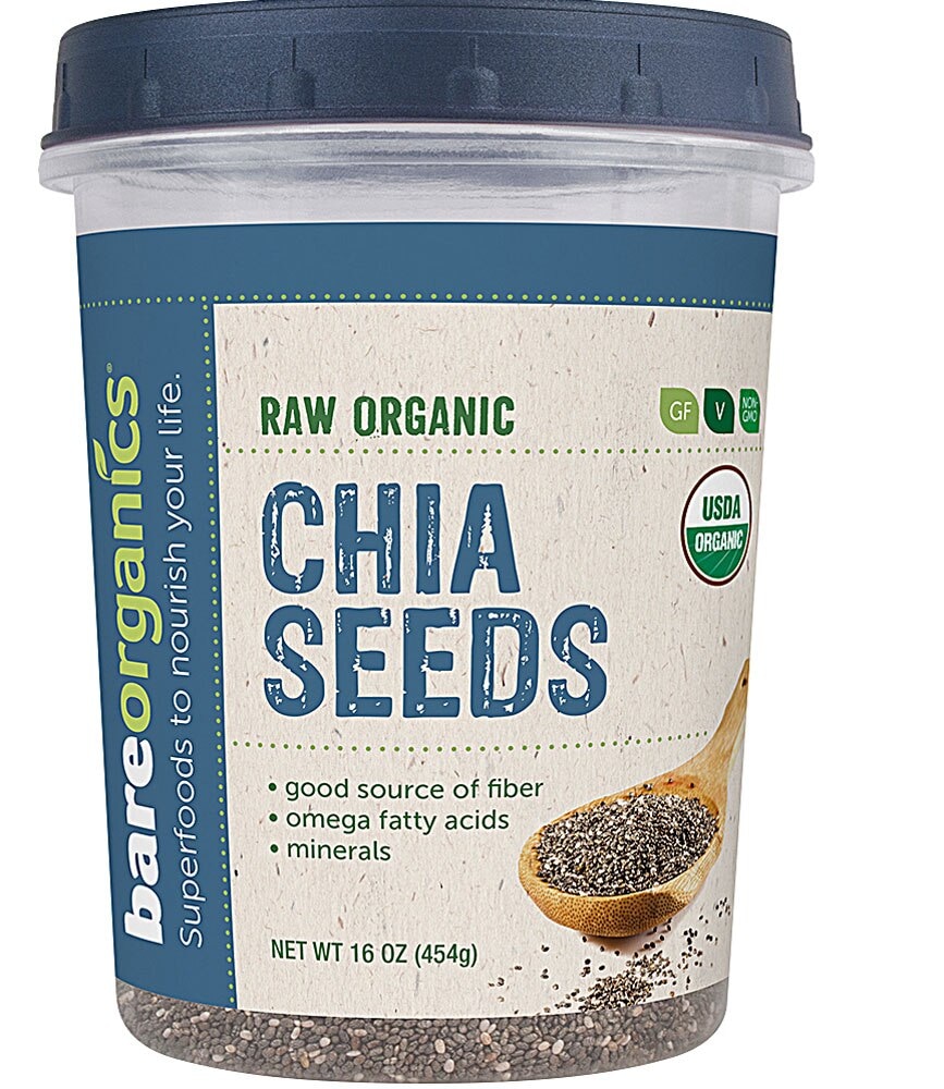 100% Raw Organic Chia Seeds