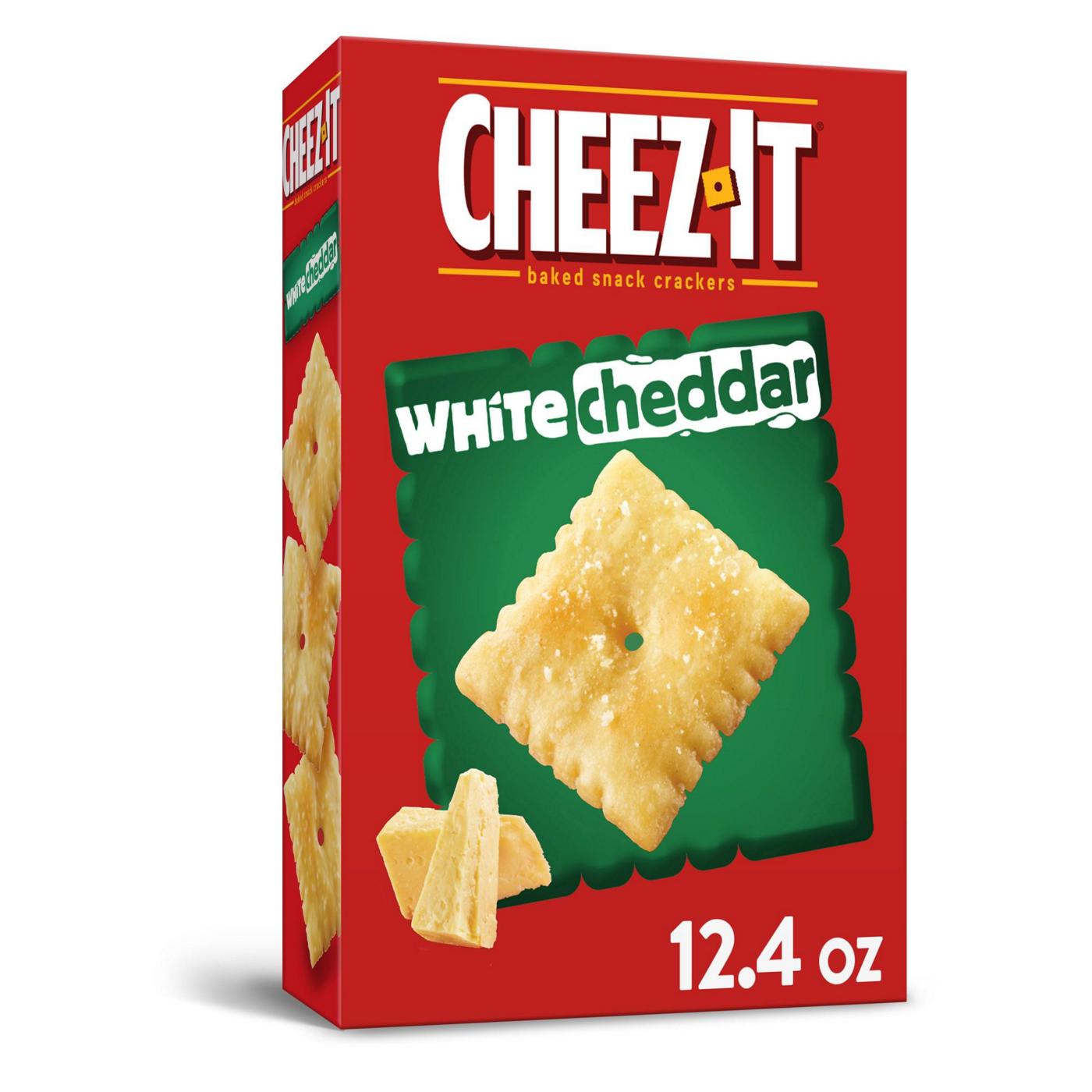 Photo of Cheez-It White Cheddar Baked Snack Crackers Pantry Size 12.4 Oz