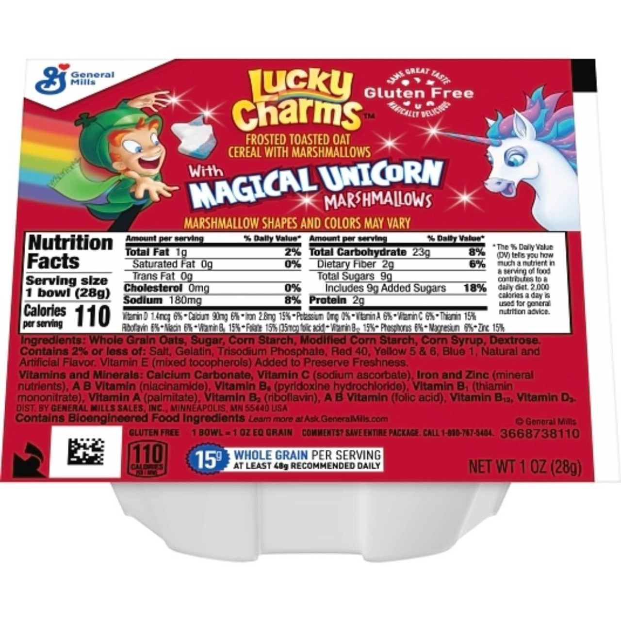Lucky Charms Cereal Bowlpak