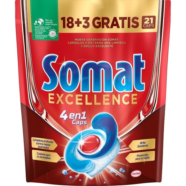 SOMAT EXCELLENCE 4en1 CAPS 18+2 UN