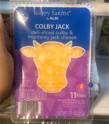 Colby Jack Deli-Sliced Colby & Monterey Jack Cheese