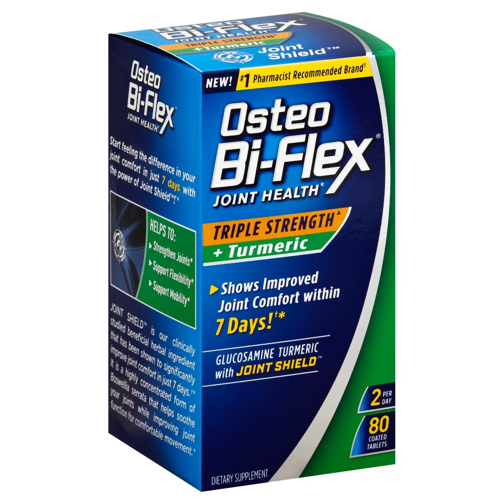Osteo Bi-Flex - Triple Strength + Turmeric - 80 Ct