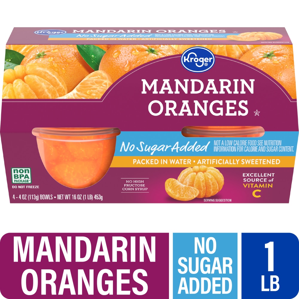 No Sugar Added Mandarin Oranges in Water