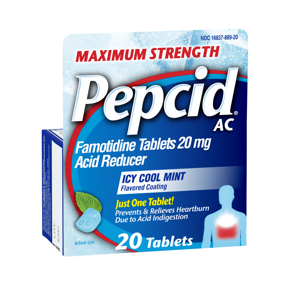 Pepcid - Ac Max Strength Icy Cool Mint - 20Ct