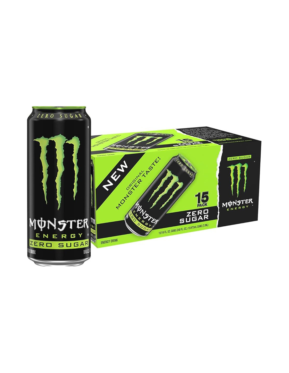 MONSTER GREEN ZERO LATA 50 CL