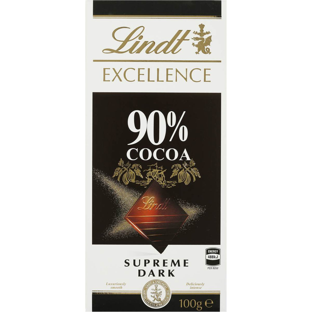 Lindt Excellent 90 Cocoa 100g X 10