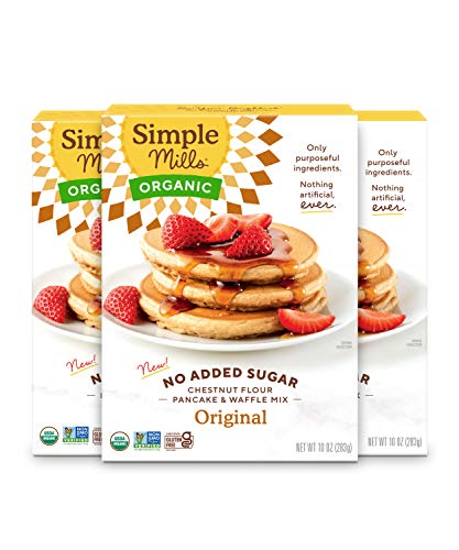 No Sugar Added Organic Pancake and Waffle Mix