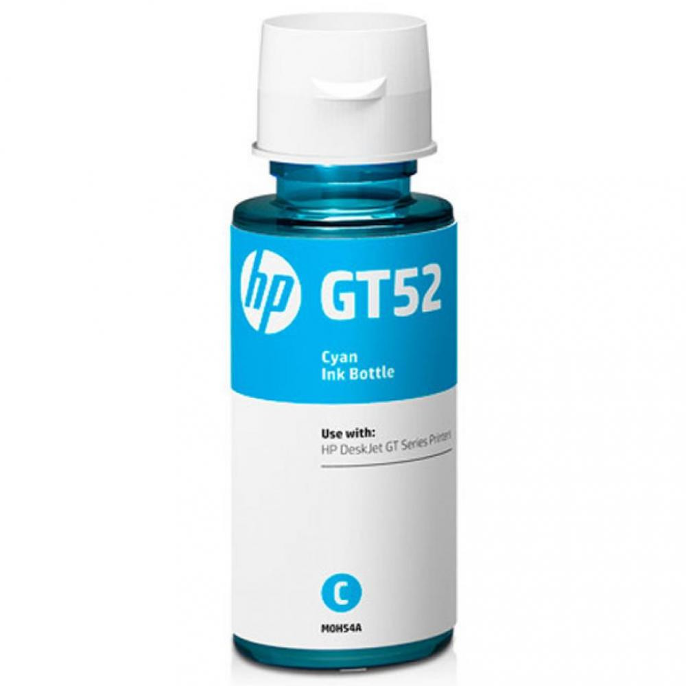 Photo of HP Inc. GT52 Original Ink Bottle Cyan M0H54AE