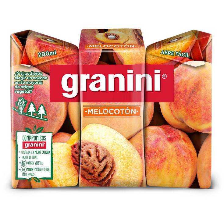 GRANINI MELOCOTON MINIBRIK 20 CL P-3