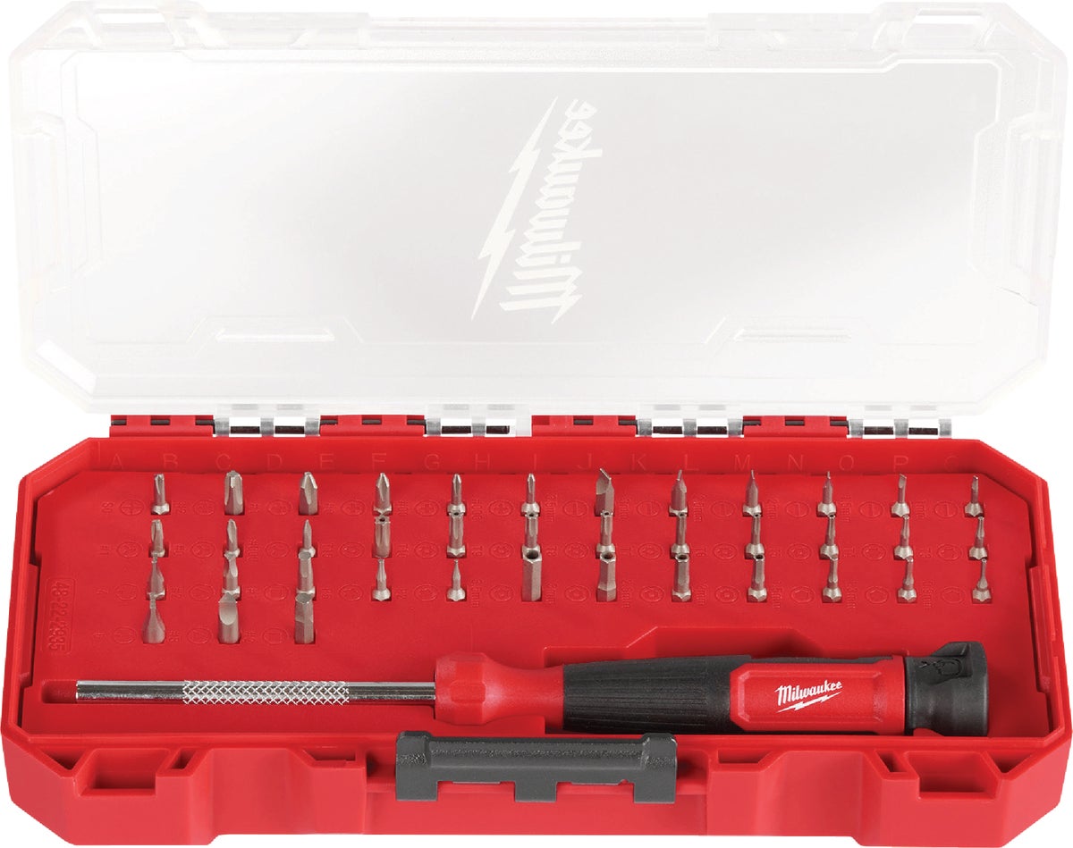 Milwaukee 48-22-2935 39-in-1 Precision Multi-Bit Screwdriver, Dual Length