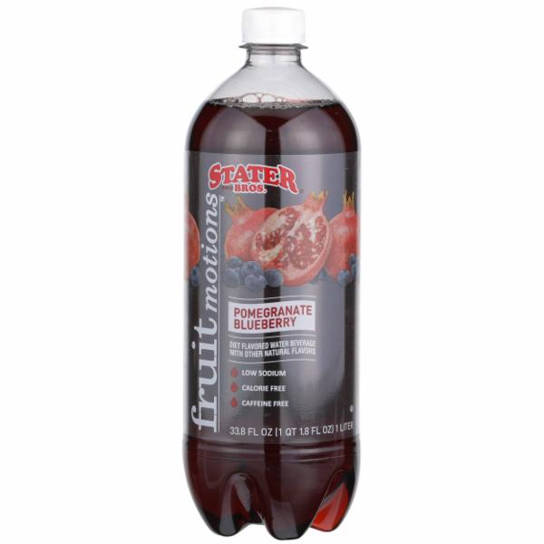 Fruit Motions, Pomegranate Blueberry Diet Flavored Water Beverage, Pomegranate Blueberry
