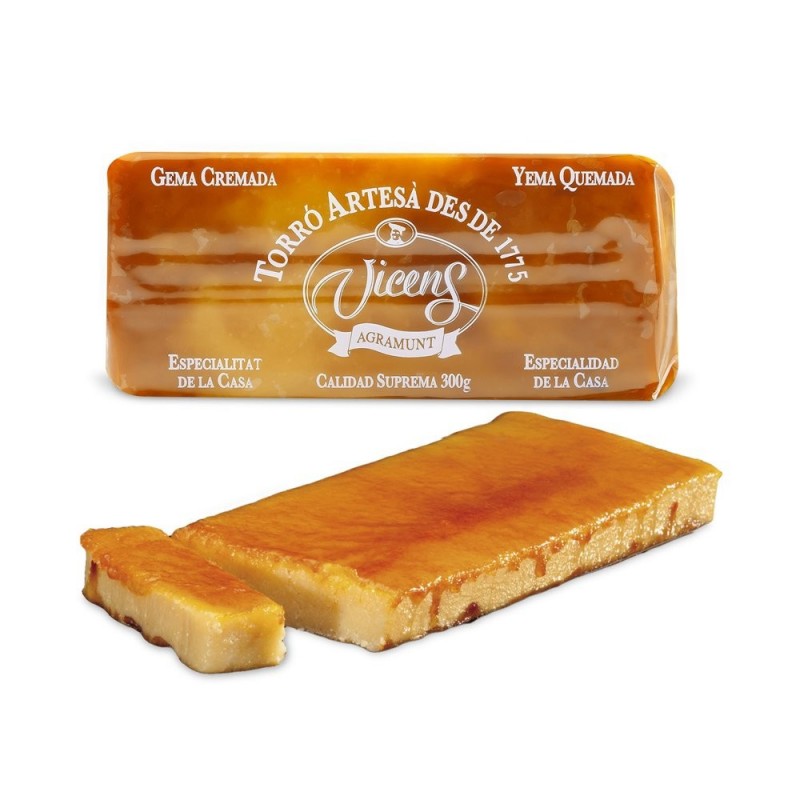 TORRO YEMA TORRADA VICENS 300 GR