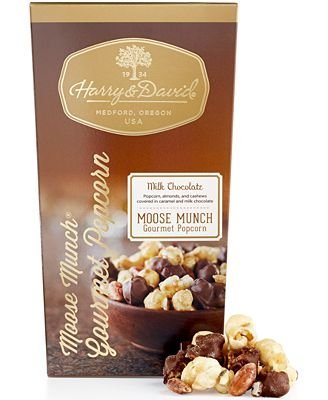 Harry & David, Moose Munch, Gourmet Popcorn, Milk Chocolate, Milk Chocolate