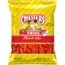 Flamin' Hot Corn & Potato Snacks Fries, Flamin' Hot