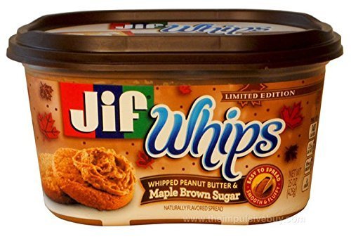 Whips Whipped Peanut Butter & Maple Brown Sugar Spread