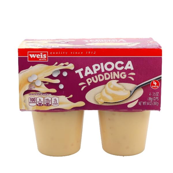 Tapioca Snack Pudding Desserts, Tapioca