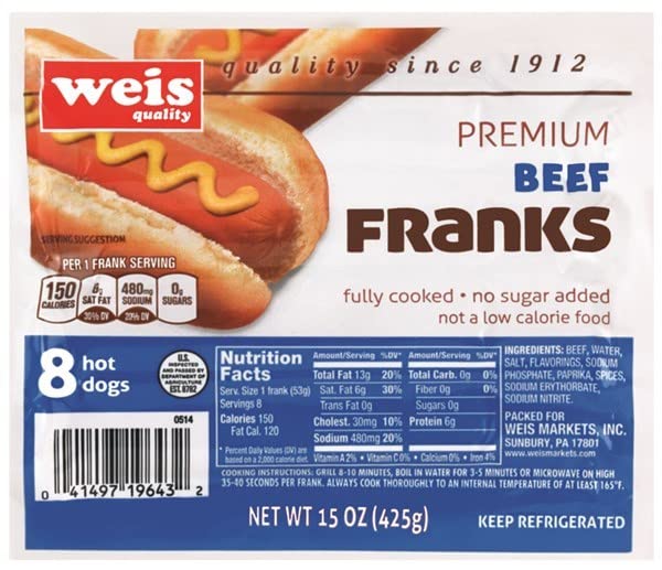 Premium Beef Franks
