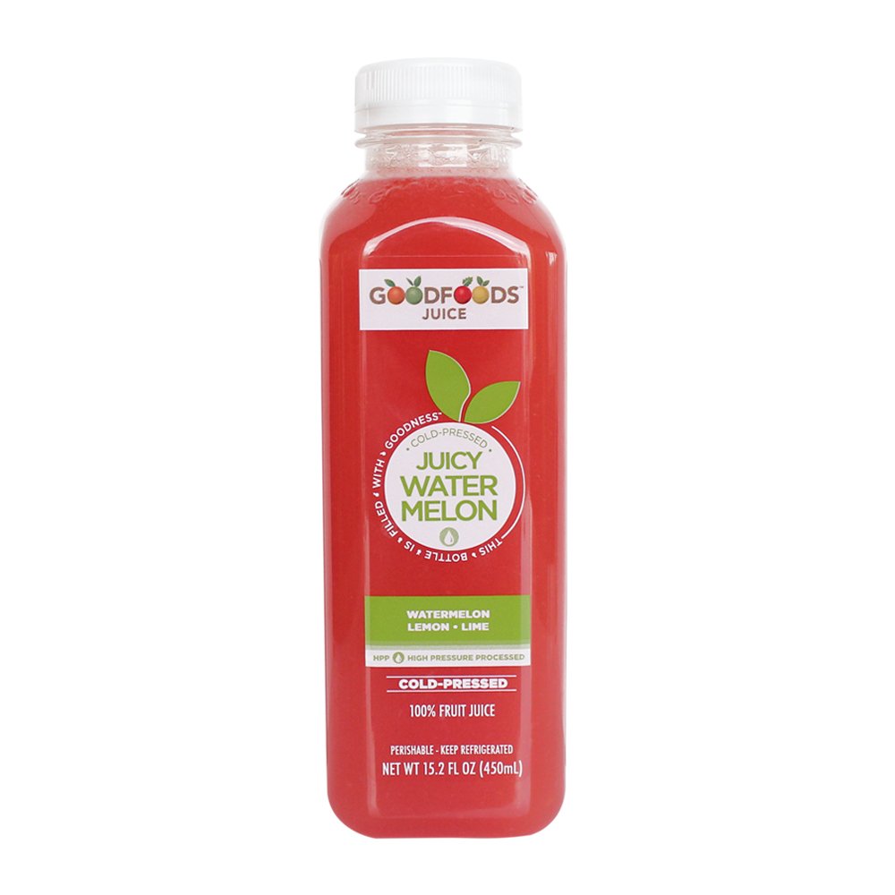 Goodfoods, 100% Fruit Juice, Watermelon