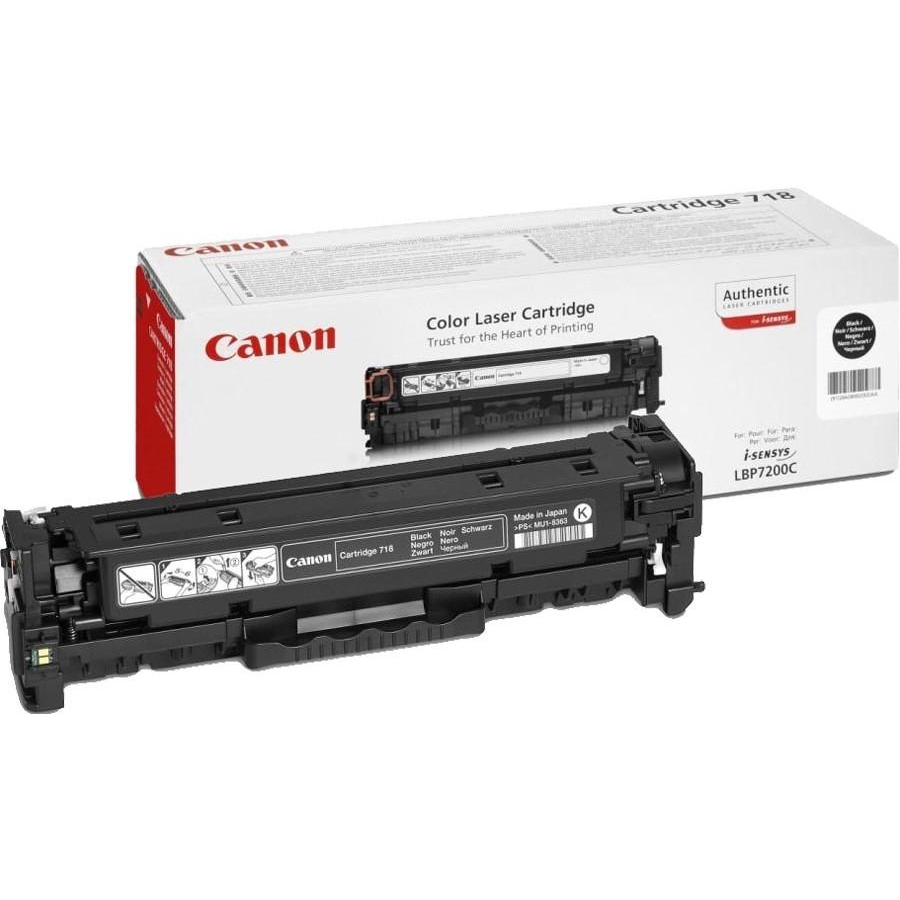 Photo of Canon Toner Cartridge 718 BK Black