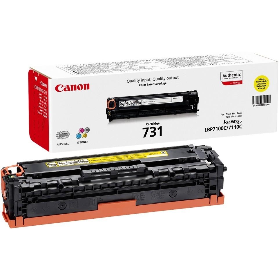 Photo of Canon Toner Original Cartridge Yellow C731Y