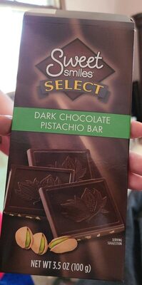 Dark Chocolate Pistachio Bar, Dark Chocolate Pistachio