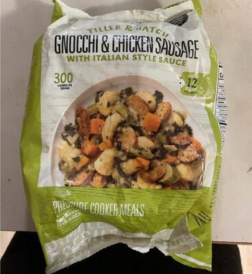 Gnocchi & Chicken Sausage with Italian Style Sauce Pressure Cooker Meals