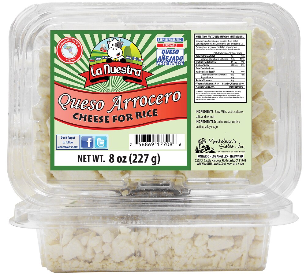 Queso Arrocero Cheese for Rice