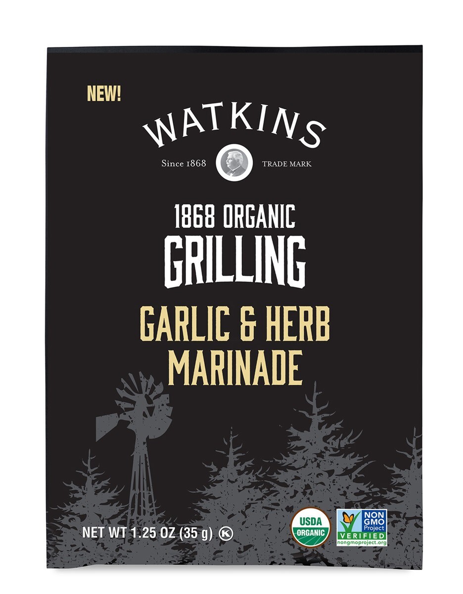 Garlic & Herb Organic Grilling Marinade, Garlic & Herb